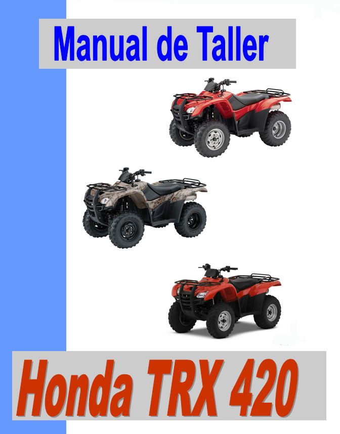 Honda trx 420 manual taller
