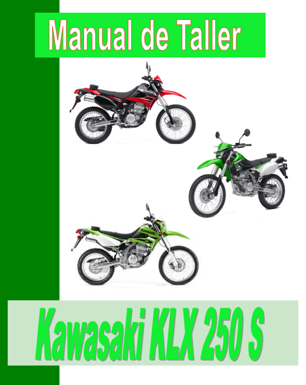 Kawasaki KLX 250 S manual taller - despiece