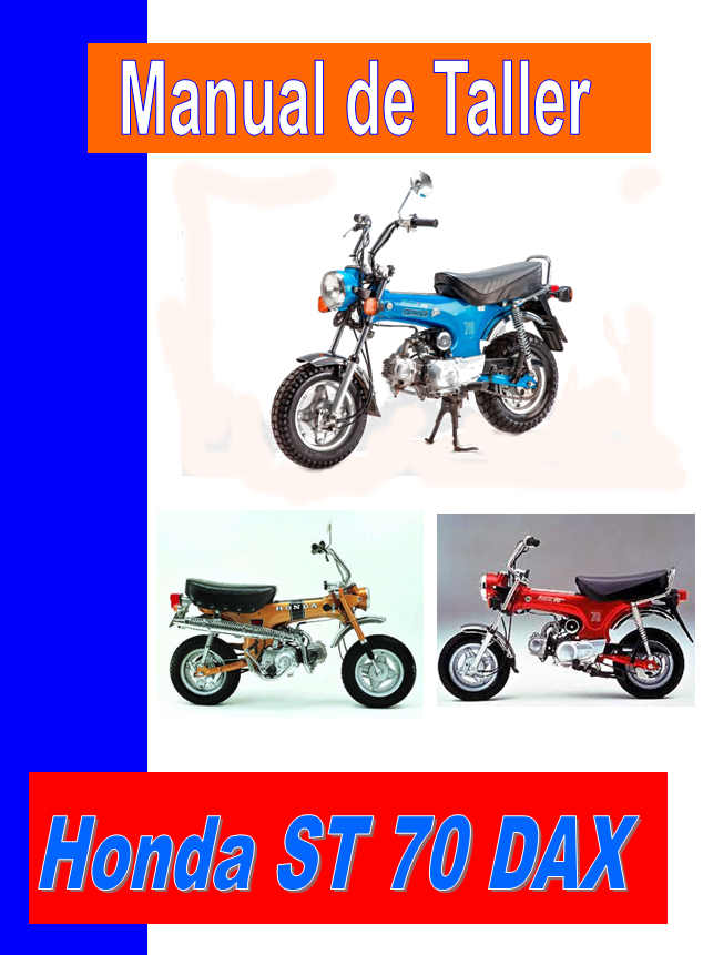 manual taller Honda ST 70 Dax , Honda CT 70
